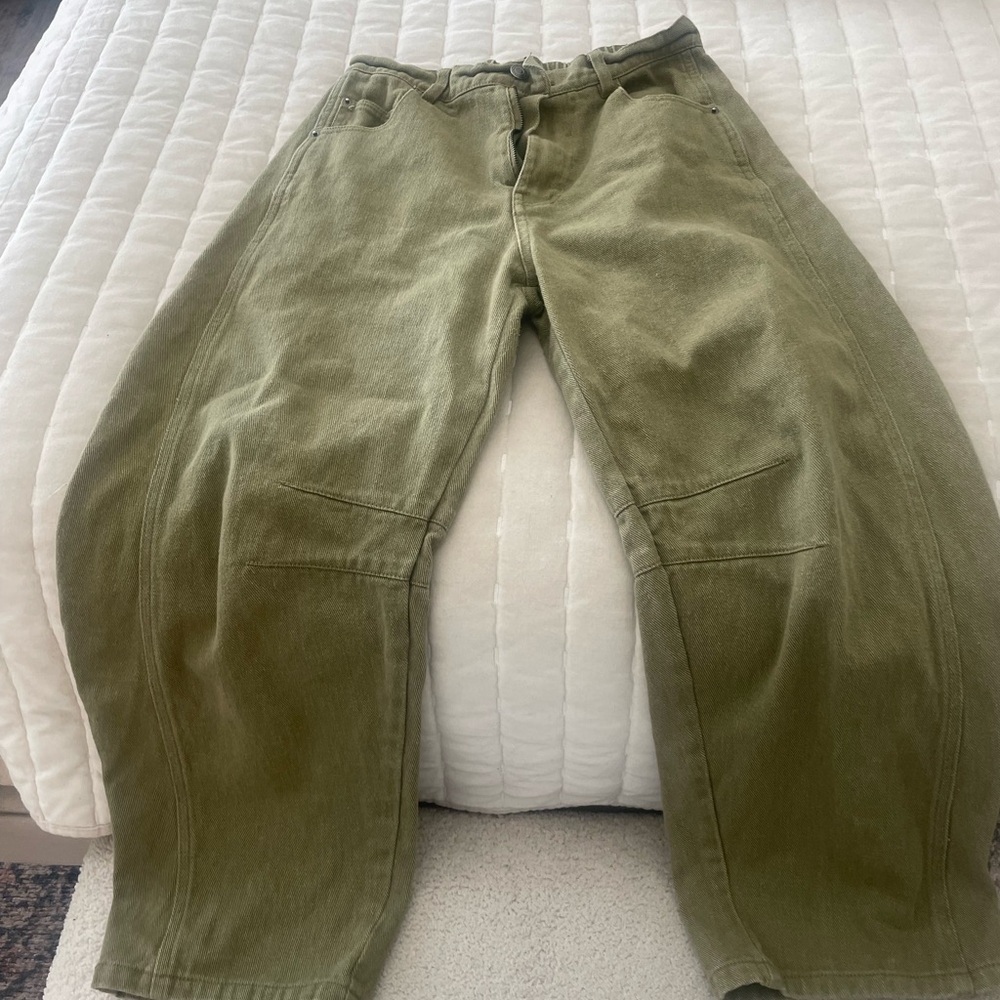 Piper & Scoot barrel jeans